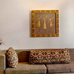 Classical Art: The flowing art work captures the essence of classics at Concord Casablanca Serviced Apartment